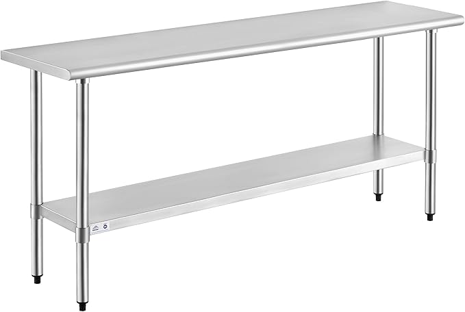 ROCKPOINT Stainless Steel Table by ROCKPOINT