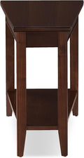 Laurent Solid Wood Recliner Wedge End Side Table by LeickFurniture