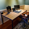 BIBOC Large Computer Desk Modern Simple Style Table 36X72 inches Office Desk by BIBOCOFFIC