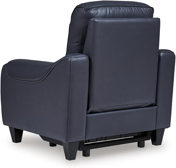 Signature Design by Ashley Mercomatic Contemporary Leather Match Wall Hugger - Image 9