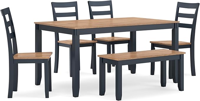 Signature Design by Ashley Gesthaven Modern Dining Table by SignatureDesignbyAshley