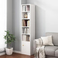 IOTXY Small Narrow Corner Bookcase by IOTXY