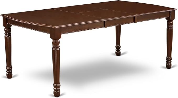 East West Furniture DODA7-MAH-26 7 Piece Dining Room Set Consists of a - Image 3