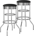 TRINITY Heavy Duty 30-Inch Backless Swivel Bar Stool by TRINITY