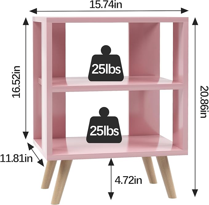 Night Stand, Modern End Table - Image 2