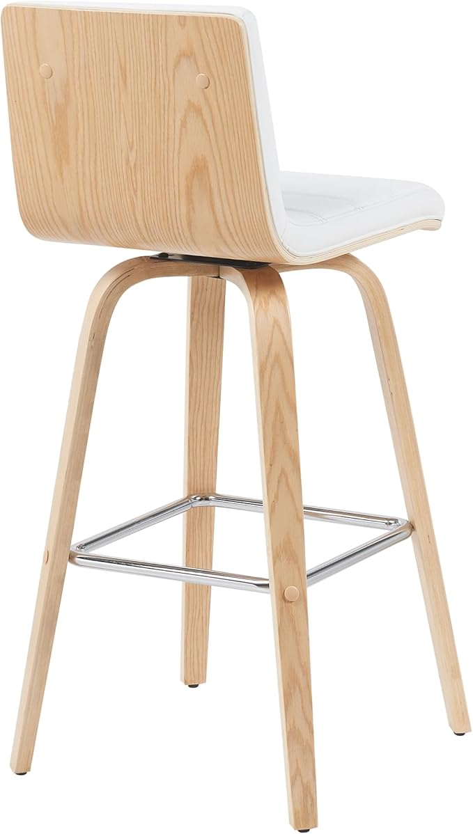 Vienna Modern Swivel Bar Height Stool - Image 4