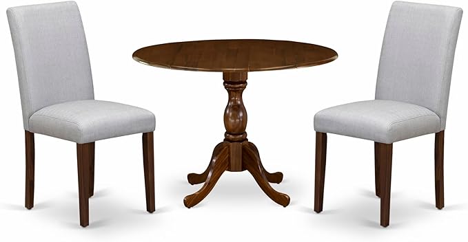 East West Furniture DMAB3-AWA-05 3 Piece Dinette Set by EastWestFurniture