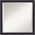 Amanti Art Black Bathroom Mirror by AmantiArt