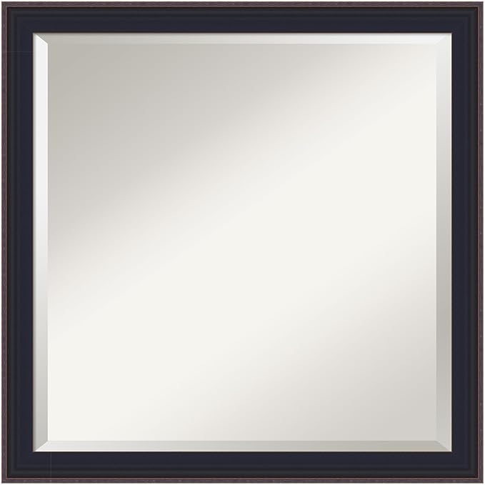 Amanti Art Black Bathroom Mirror by AmantiArt