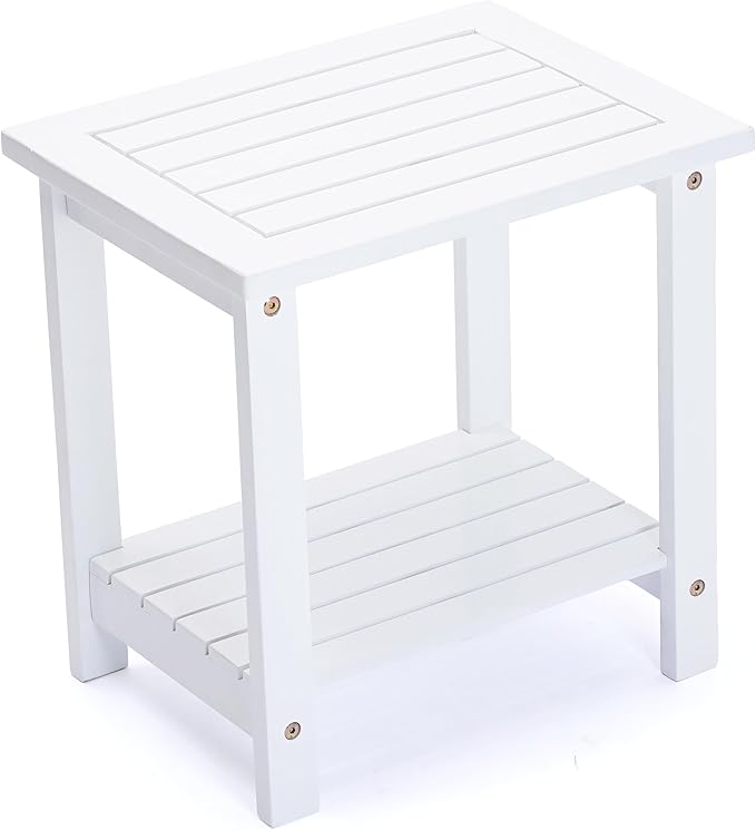 Adirondack Side Table – Weather-Resistant Rectangular End Table by AN68-Home-Clicknow