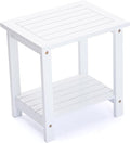 Adirondack Side Table – Weather-Resistant Rectangular End Table by AN68-Home-Clicknow