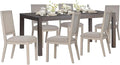 COLAMY Modern Rectangular Dining Table Set by COLAMYINC