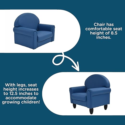 Children's Factory As We Grow Toddler Chair, Deep Water, Flexible Seating - Image 4