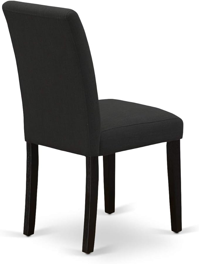East West Furniture DMAB3-ABK-24 3 Piece Modern Dining Table Set Contains a - Image 9