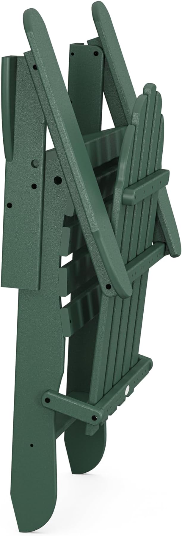 POLYWOOD AD5030GR Classic Folding Adirondack Chair, 38.5" x 31.25" x 33.5" - Image 6