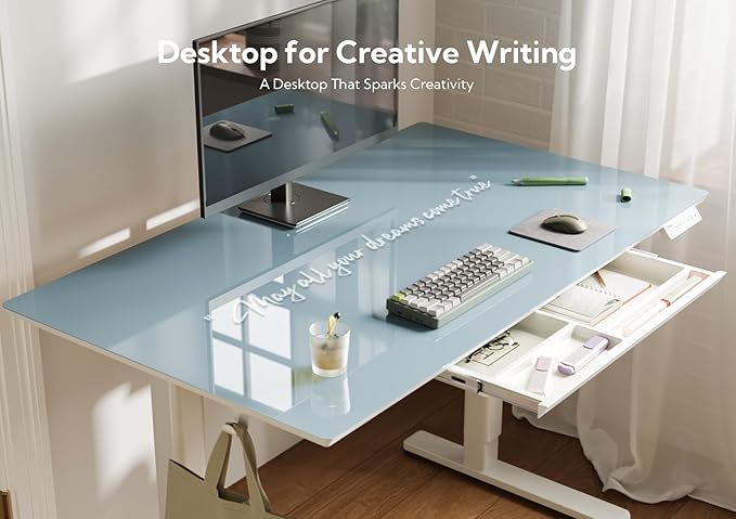 INNOVAR Glass Standing Desk - Image 7