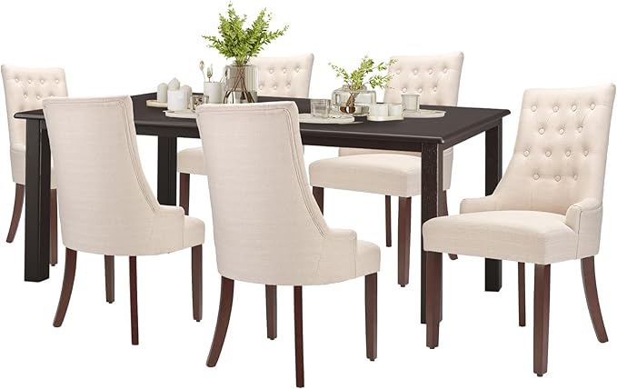 COLAMY 7-Piece Dining Table Set by COLAMYINC
