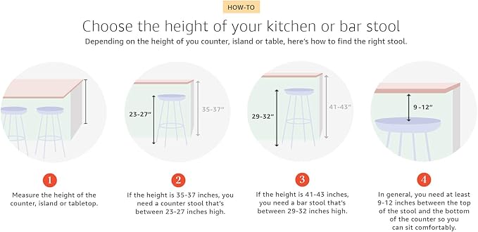 Roundhill Furniture Arnhem Wood Upholstered Counter Height Stools - Image 4