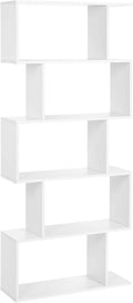 VASAGLE Wooden Bookcase, Display Shelf and Room Divider, Freestanding by VASAGLEbySONGMICSHOME