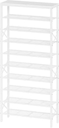 10 Tier Shoe Rack, Large Capacity Shoe Storage Organizer Holds 40 Pairs by Yatiney