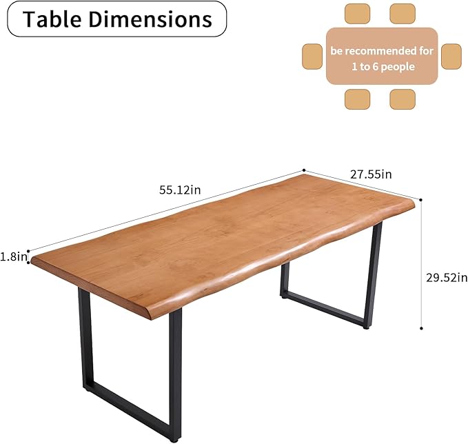 Stylish Solid Wood Office Desk - Image 2