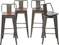 30 Inch Swivel Bar Stools Set of 4 by ALISH