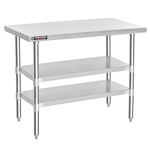 DuraSteel Food Prep Stainless Steel Table by DuraSteel