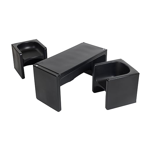 ECR4Kids Tri-Me Table and Cube Chair Set by ECR4Kids