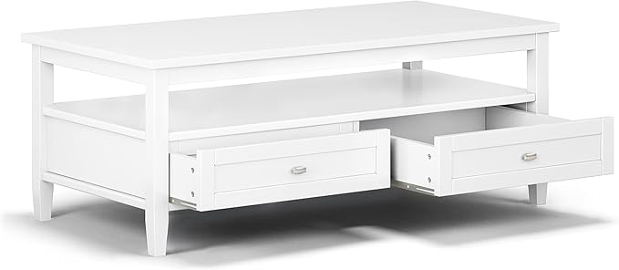 SIMPLIHOME Warm Shaker Coffee Table - Image 4