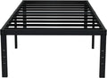 EMODA 18 Inch Twin XL Bed Frames No Box Spring Needed, Heavy Duty XL Twin Metal by EMODA