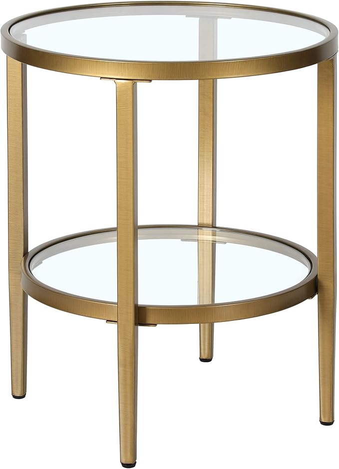 Henn&Hart 20" Wide Round Side Table - Image 5