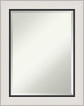 Amanti Art Silver Bathroom Mirror by AmantiArt