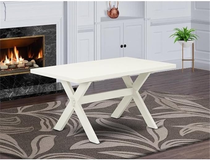 East West Furniture XT026 X-Style Modern Dining Table - Image 2