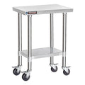 DuraSteel 24x18 NSF Stainless Steel Cart by DuraSteel