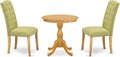 East West Furniture ESCE3-OAK-07 3 Piece Dinette Set by EastWestFurniture