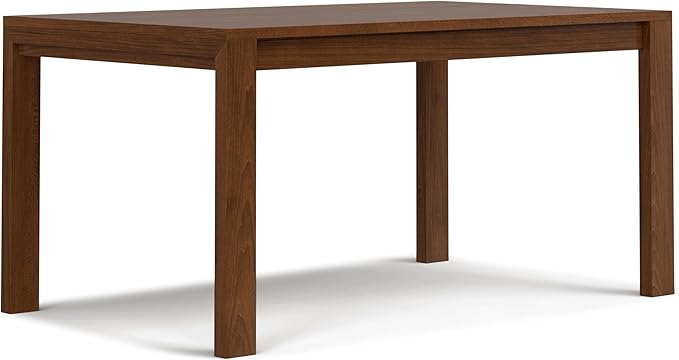 SIMPLIHOME Wilson Dining Table, Solid Wood Walnut Veneer, 60 x 36 inches by SimpliHome