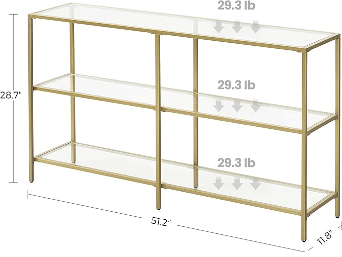 VASAGLE 51.2 Inch Console Table - Image 3