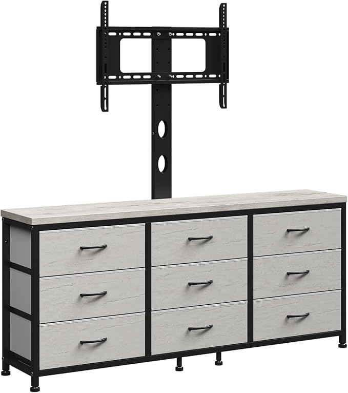 TV Stand with Mount for 32/55/65/75/85 inch TVs, Entertainment Center with 9 - Image 9