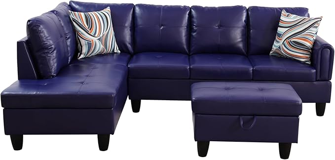 NicBex Sectional Couch 3 Pieces Sofa Set - Image 3