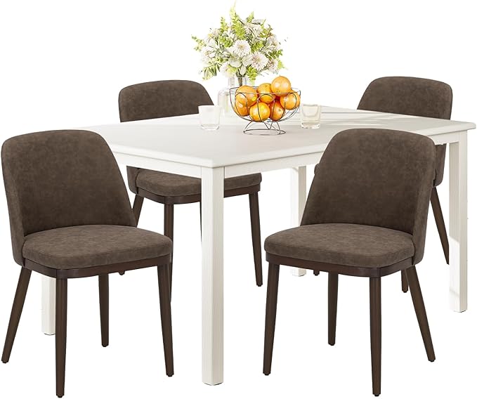 COLAMY 60 Inch Rectangular Kitchen Dining Table by COLAMYINC