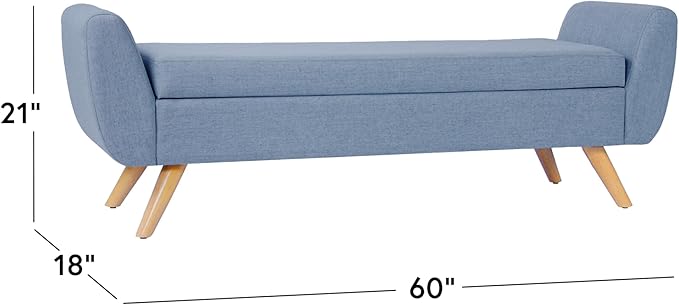 HomePop Modern Storage Bench - Image 3
