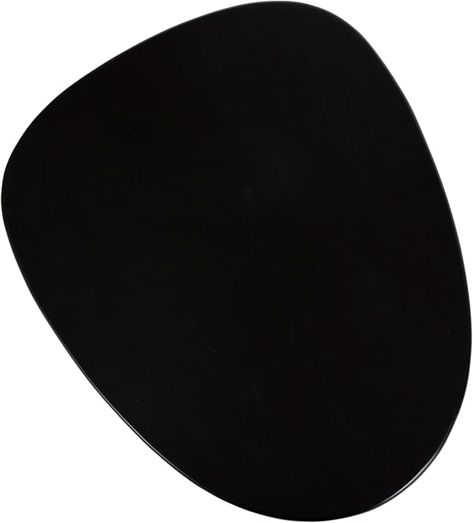 Kate and Laurel Tortola Modern Irregular Round Side Table, Transitional Pebble - Image 7