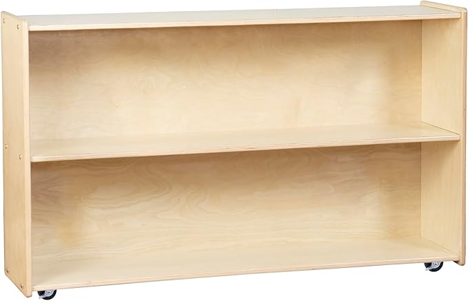 2 Shelf Montessori Horizontal Bookcase - Image 4