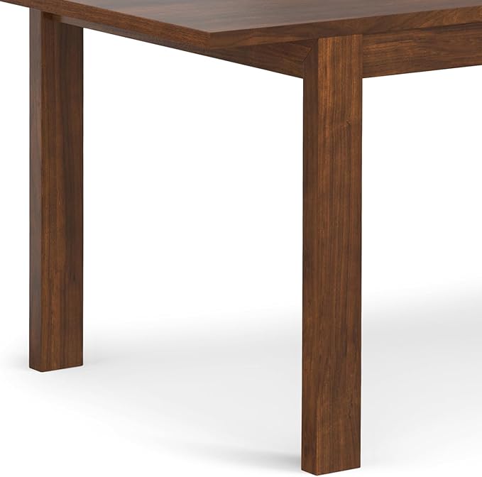 SIMPLIHOME Wilson Extendable Dining Table, Solid Wood Walnut Veneer, 60-76 x 36 - Image 12