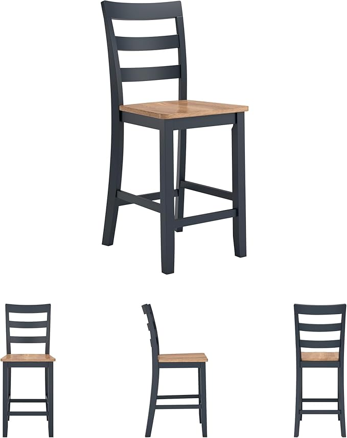 Signature Design by Ashley Gesthaven Solid Wood Frame Counter Height Barstool - Image 8