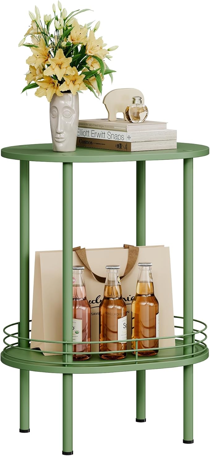 Small Round Side Table, Bedside Table - Image 8