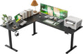 Agilestic L-Shaped Standing Desk Adjustable Height, Electric Corner Standing by Agilestic