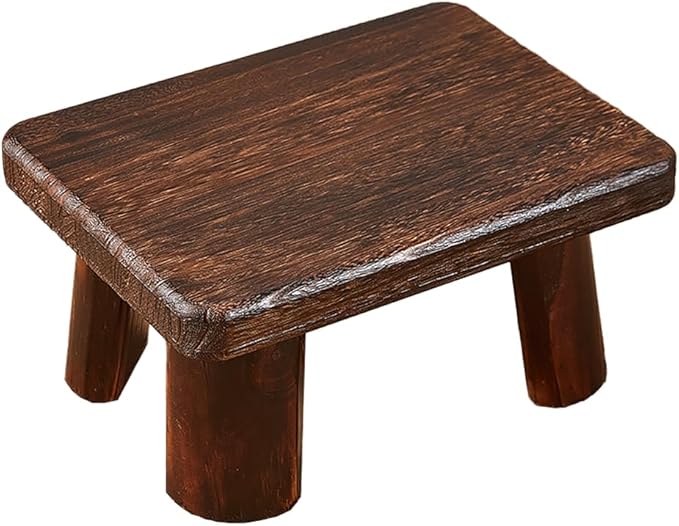 Wooden Stool, Bedside Step Stool, Step Ladder by Unknown