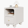 Solid Wood Nightstand, Narrow Night Stand by MVPSONAG