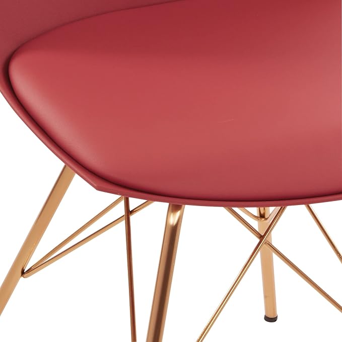 OSP Home Furnishings Oakley Mid-Century Modern Bucket Dining Chair - Image 7